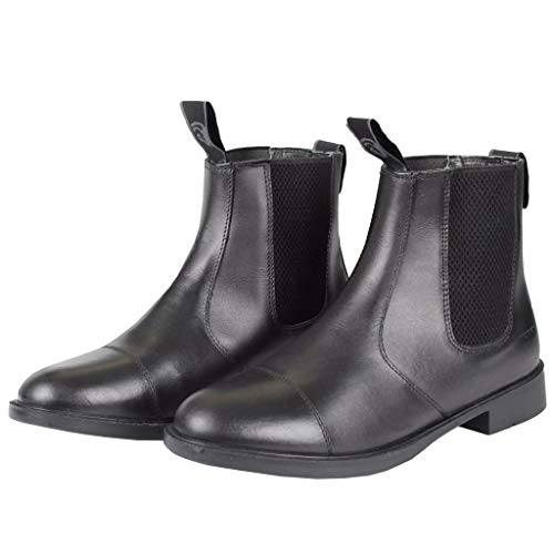 HORKA Botas de Montar Jodhpur Basic Cuero Negro Talla 40 Equitación Deportes