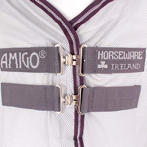 Horseware Fly Sheet Amigo Bug Buster Vamoose in size: 210 cm. - grey-purple - 210 cm