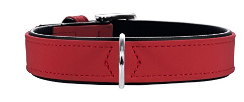 Hunter - Collar Softie para perros 28-38cm color rojo