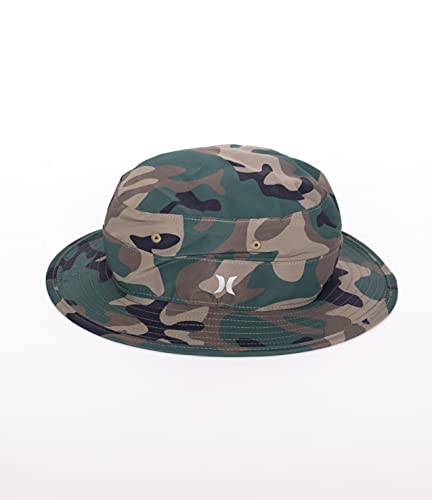 Hurley M Back Country Boonie - Gorra, Color Verde, Talla Unica