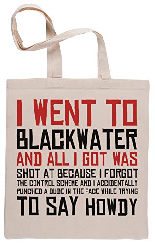 I Went To Blackwater Bolsa De Compras Shopping Bag Beige