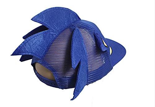 I3C Sonic The Hedgehog - Gorra de béisbol ajustable, color azul