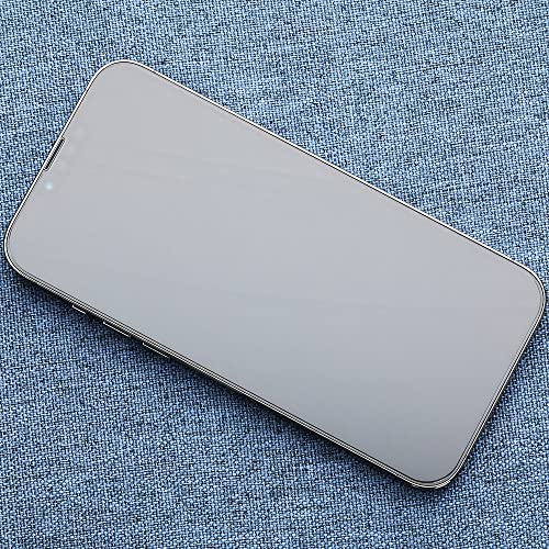 Ibywind Cristal Templado para iPhone 13 Pro Max(6.7"),[2 Piezas],con Metálico Protector de Lente de Cámara(Negro),Atrás Pegatina Protectora Fibra de Carbono,Incluyendo Kit de instalación fácil