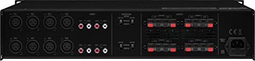 IMG Stage Line STA-850D - Amplificador digital de 8 canales, negro
