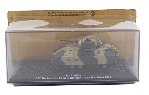 IXO M2 Bradley 24th Mechanlzed Caballería Arabia Saudita 1991 1/72 DIECAST MODELO TANQUE