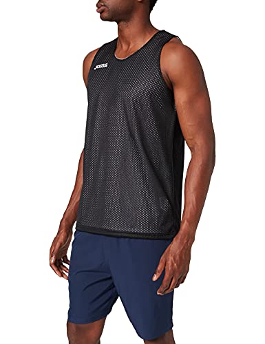 Joma 100050.100 - Camiseta de baloncesto para hombre, color negro, talla 2XS