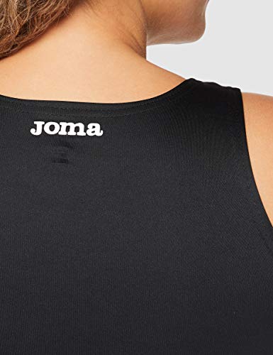 Joma 900038.100 - Camiseta para Mujer, Color Negro, Talla 2XS