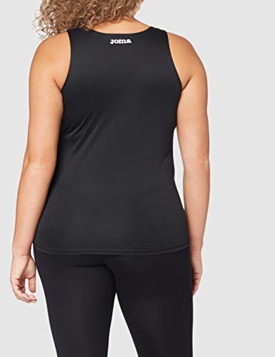Joma 900038.100 - Camiseta para Mujer, Color Negro, Talla 2XS