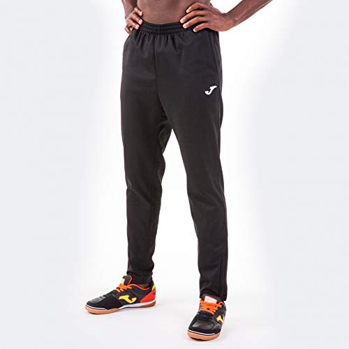 Joma Nilo Pantalon Largo Deportivo, Hombre, Negro, talla 2XS