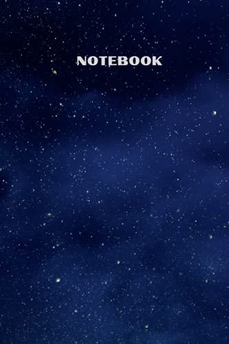 Journal/ Notebook: Dark Blue Cover; 6 x 9 inches; 110 pages / 55 sheets; Perfect for Office, School & Home