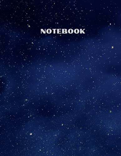 Journal/ Notebook: Dark Blue Cover; Large size 8.5 x 11 inches; 110 pages / 55 sheets; Lined paper; Perfect for Office, School & Home