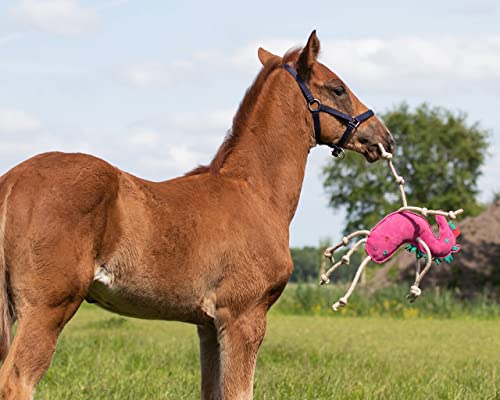 Juguete para caballos de unicornio rosa