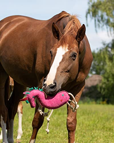 Juguete para caballos de unicornio rosa