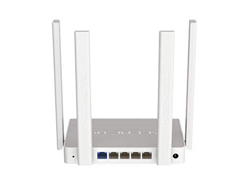 KEENETIC Skipper (KN-1910) AC1300 2.4/5.0 Ghz Mesh Wi-Fi Gbit Router,CPU de doble núcleo,5 puertos Gbit Smart Switch,2 puertos USB,Toda la casa & PYME,Caja Alemana,Multilingüe incluyendo español