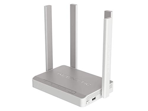 KEENETIC Skipper (KN-1910) AC1300 2.4/5.0 Ghz Mesh Wi-Fi Gbit Router,CPU de doble núcleo,5 puertos Gbit Smart Switch,2 puertos USB,Toda la casa & PYME,Caja Alemana,Multilingüe incluyendo español