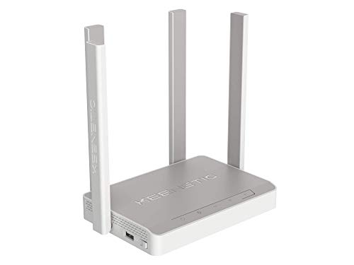 KEENETIC Skipper (KN-1910) AC1300 2.4/5.0 Ghz Mesh Wi-Fi Gbit Router,CPU de doble núcleo,5 puertos Gbit Smart Switch,2 puertos USB,Toda la casa & PYME,Caja Alemana,Multilingüe incluyendo español