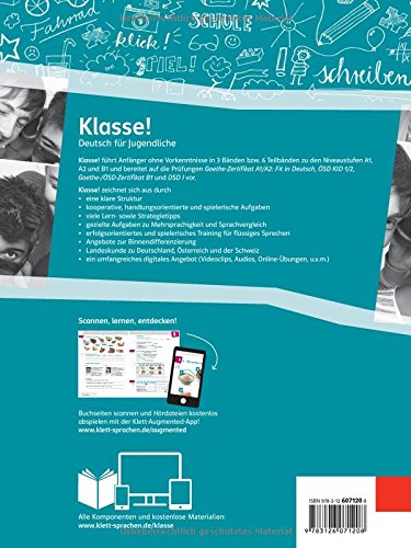 Klasse! a1, libro de ejercicios con audio: Cahier d'activités. Avec pistes audios: Vol. 1