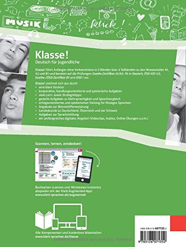 Klasse! a2.1, libro de ejercicios + audio + video: Cahier d'activités. Avec pistes audios