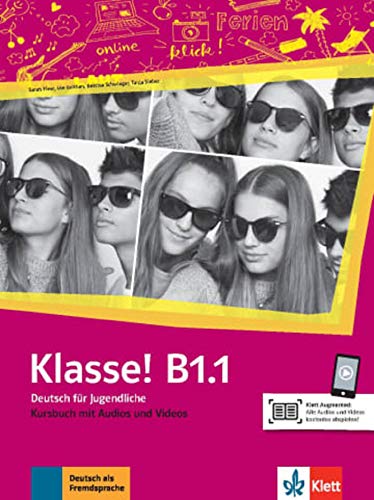 Klasse! b1.1 libro del alumno + online: Kursbuch B1.1 mit Audios und videos online