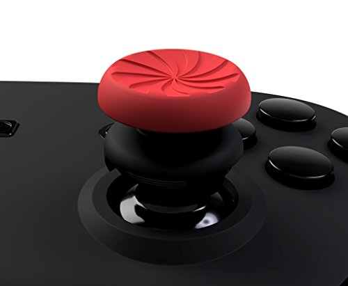 KontrolFreek FPS Freek Inferno para Nintendo Switch Pro | Performance Thumbsticks | 2 Alturas elevadas, convexo | Rojo.