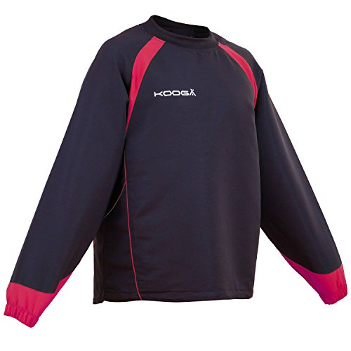 Kooga - Jersey de Entrenamiento Modelo Vortex II para niños (SMB) (Marino/Gris)