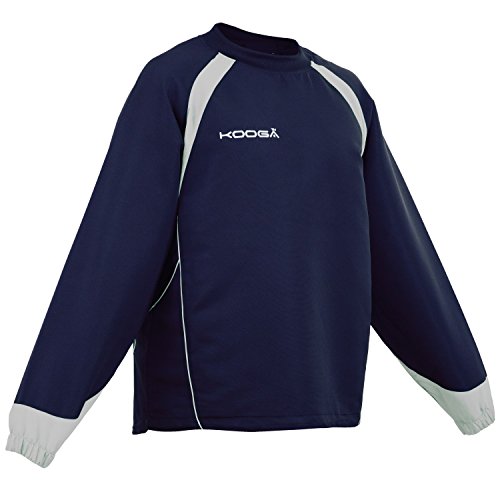 Kooga - Jersey de Entrenamiento Modelo Vortex II para niños (SMB) (Marino/Gris)