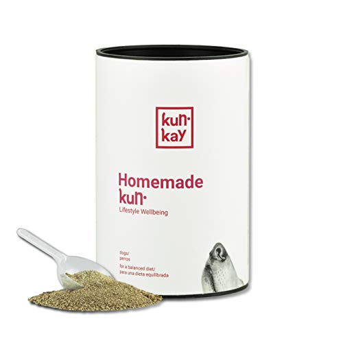 KUNKAY Homemadekun Perros - 260 g | Suplemento vitamínico y Mineral para una Dieta Completa y equilibrada