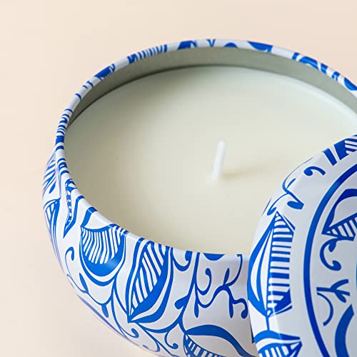 La Jolíe Muse Velas Citronela - Juego de Velas de citronela, Velas aromaticas en Interiores y Exteriores, Lata, 35-45 Horas*2