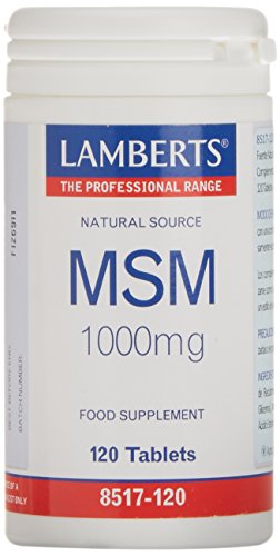Lamberts Msm 1000 Mg - 120 Tabletas, One size, 136 ml