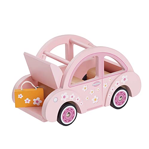 Le Toy Van - El coche de Sophie | Set accesorio de casitas de muñecas de madera colección Daisylane | A partir de 3 años +