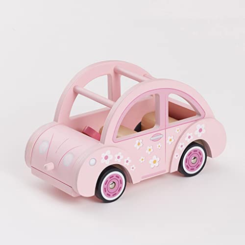 Le Toy Van - El coche de Sophie | Set accesorio de casitas de muñecas de madera colección Daisylane | A partir de 3 años +