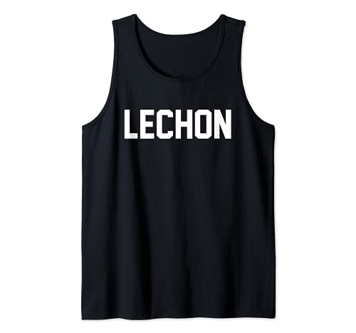 Lechon Filipinas Cocina Filipina Cerdo Cerdo Español Camiseta sin Mangas