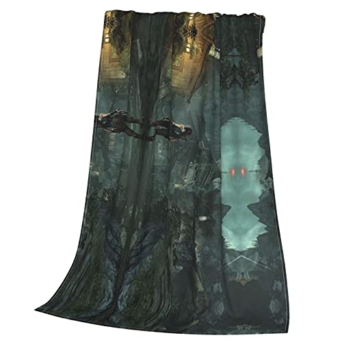 Legend Lara Croft Manta de franela antibolitas Tomb Raider Mercancía Juego Mantas para sofá, cama, sala de estar, sofá y casa de felpa Idea de regalo