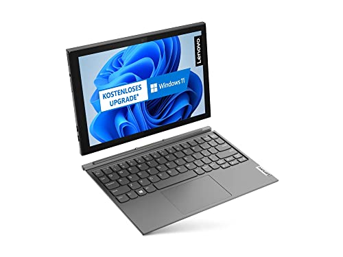 Lenovo IdeaPad Duet 3i - Tablet 2 en 1 (10,3 pulgadas, 1920 x 1200, Full HD, WideView, Touch), color gris (teclado alemán)
