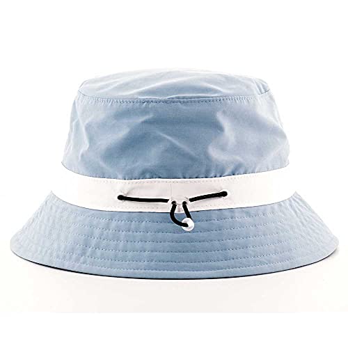 Levi's Seasonal Bucket Hat Sombrero de Copa Baja, Pale Blue, L Men's
