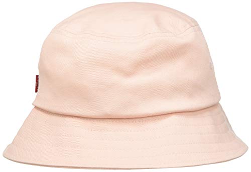 Levi's Women's Bucket Hat-Vintage Modern Logo Sombrero de Copa Baja, Rosa Claro, 104 cm para Mujer