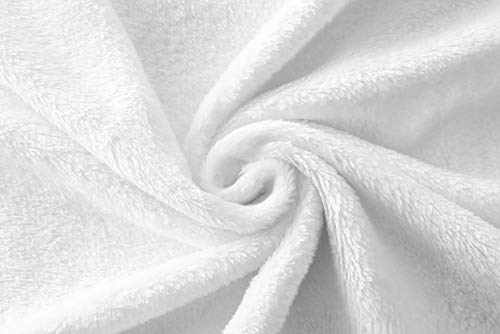 LIGAHUI Manta Polar con Flecos de Pompones Tigre Animal Plaid Manta de Franela para el sofá Cama Apta para Todas Las Estaciones 130x150 cm