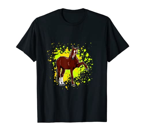 Linda cara de caballo para los amantes de los caballos y burros Camiseta