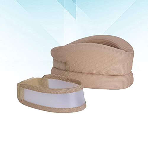 LIXBD Cuello de apoyo para cuello cuello cervical ajustable, para niños, adultos, recuperación de lesiones de dolor, talla S (tamaño: L)