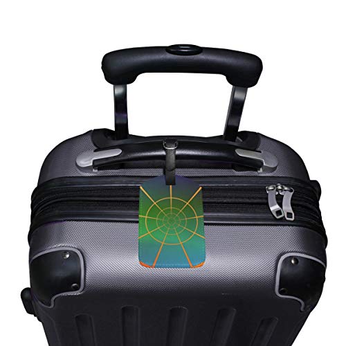 LORONA Globe Coordina Etiquetas de equipaje de longitud esférica, Cuerdas, Etiqueta de identificación de viaje para equipaje de mano, 1 unidad'