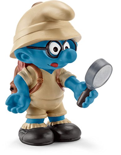 Los Pitufos Schleich Figura Sélvatico - Filósofo
