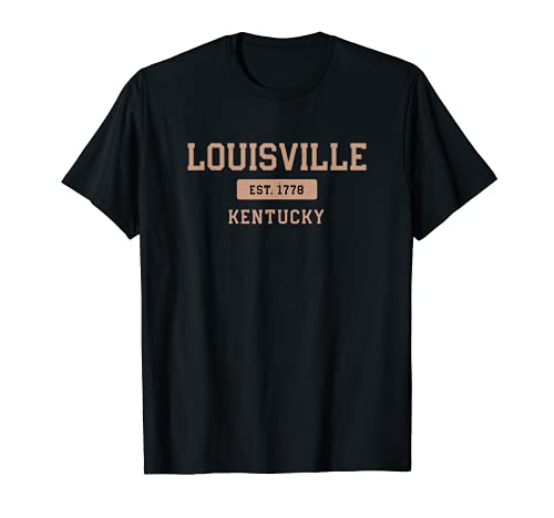 Louisville Kentucky 1778 Residente de KY Local Derby City Camiseta