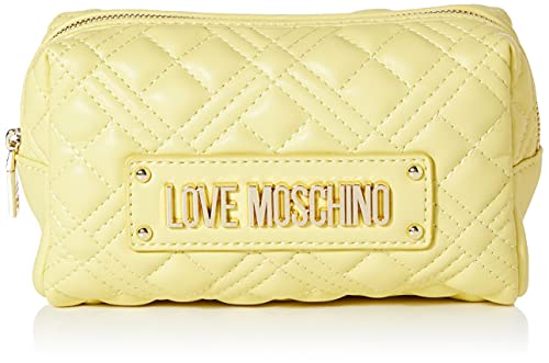 Love Moschino SS21, Bolsos de Mano Mujer Colección Primavera Verano 2021, Amarillo, Normal