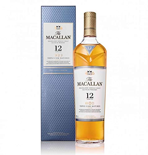 Macallan Triple Cask, 12 Años Single Malt Whisky Escoces, 40%, 700ml