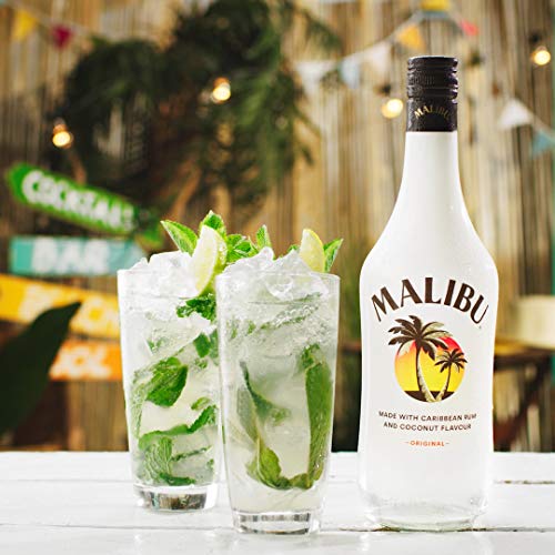 Malibu Licor de Ron Caribeño y Coco, 700ml