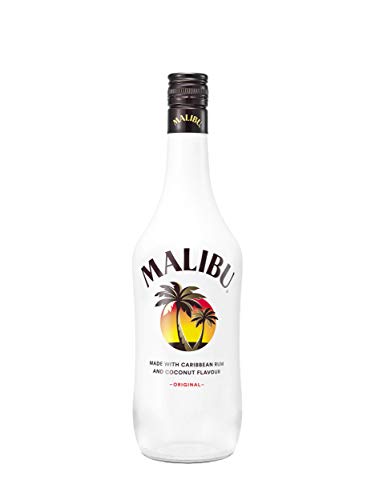 Malibu Licor de Ron Caribeño y Coco, 700ml