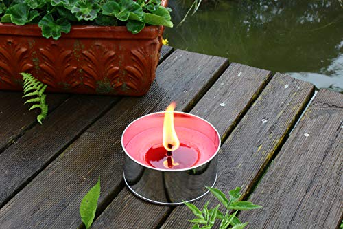 Mamatura - 2 Velas Grandes de citronela, tamaño XXL, para Exteriores, antiinsectos, Mosquitos, Avispas, Vela para su jardín