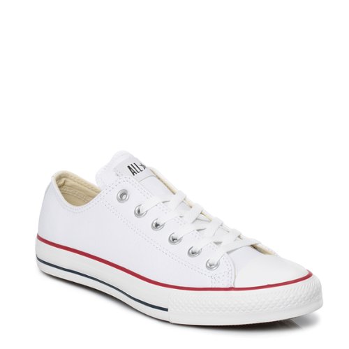 Mandriles Conversar 132173C AS OX clásico Lea Blanca de Cuero Blanco, Converse Schuhe Unisex Sizegroup 10:39