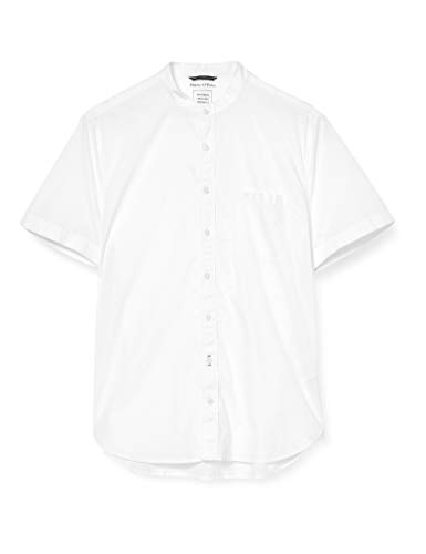 Marc O'Polo 24150841086 Camisa, Blanco (White 100), Medium para Hombre