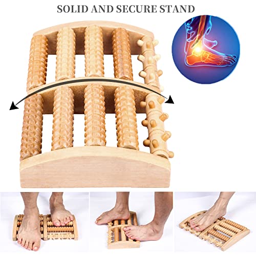 Masajeador de pies rodillo de masaje masajeador de pies shiatsu masajeador de los pies para reflexología del pie,Fascitis Plantar,alivia el dolor, relaja y reduce el estrés